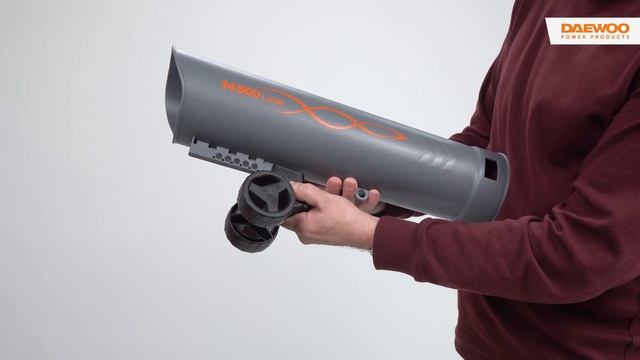 Правильная установка колес на трубу пылесоса | Воздуходувка - пылесос DAEWOO смотреть онлайн