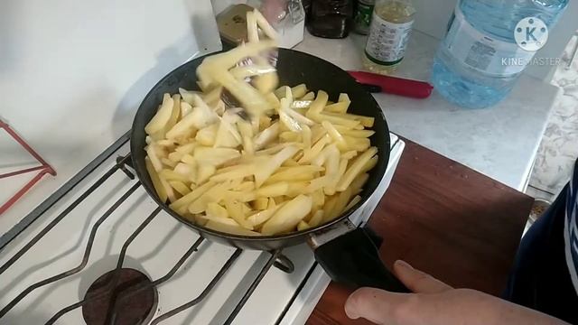 Жарим картошку правильно или картошка по ГОСТу. смотреть онлайн