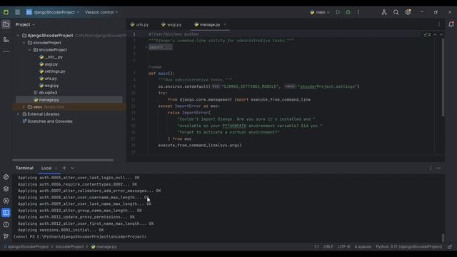 Django | Как писать сайты на Python? | Создание проекта
