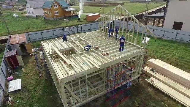 Строительство каркасного дома 4