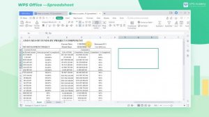 [WPS Academy] 2.6.8 Excel: Make a countdown calendar in WPS Spreadsheet
