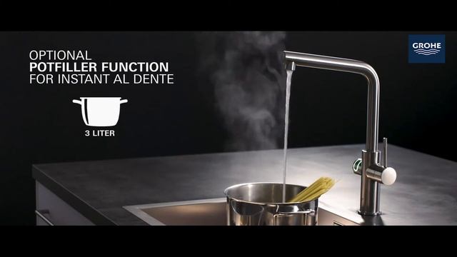 Обзор инновационного смесителя Grohe Red - 100°C смотреть онлайн