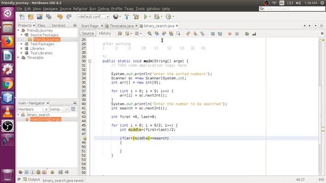binary search in java (Tamil) смотреть онлайн