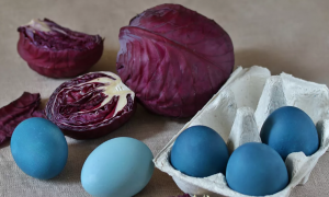 Синие яйца и фиолетовые котлеты. Пасхальная Кухня.