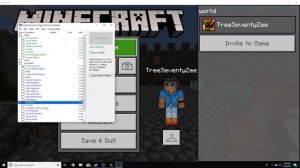 Minecraft Windows 10 Edition (Bedrock) 1.12.0 Hacks! ( Air Jump, Long Jump, Always Sprint, No Fall)