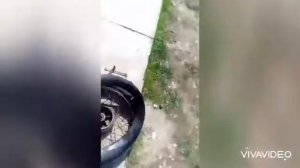 Как правильно заменить шину Мотоцикл Минск.