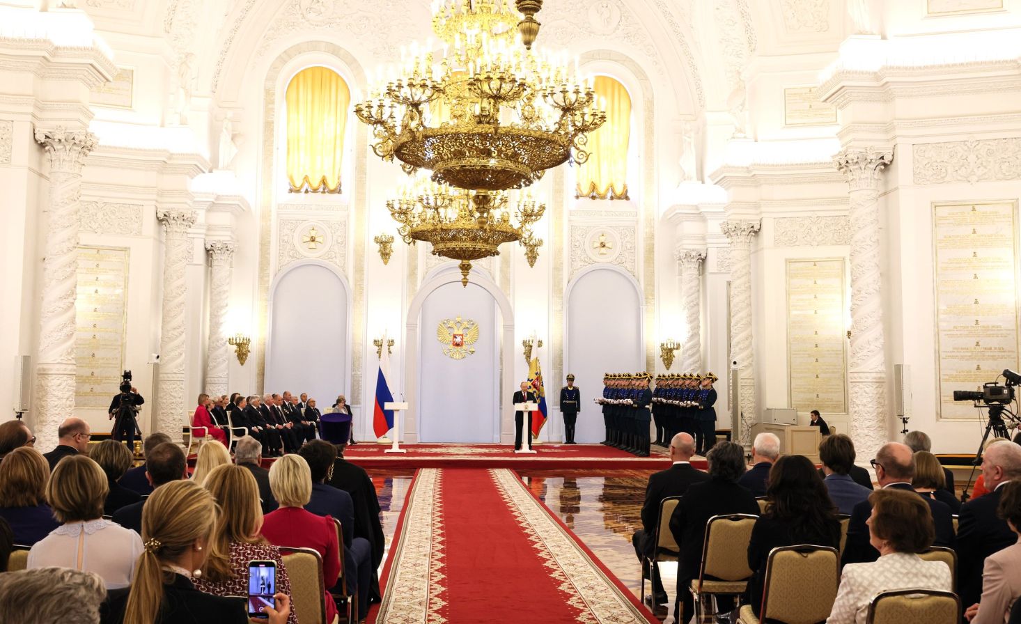 георгиевский зал большого кремлевского дворца