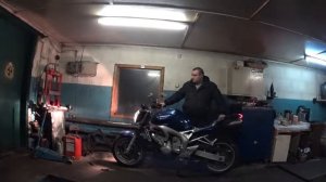 Запуск Yamaha FZ6 после зимовки