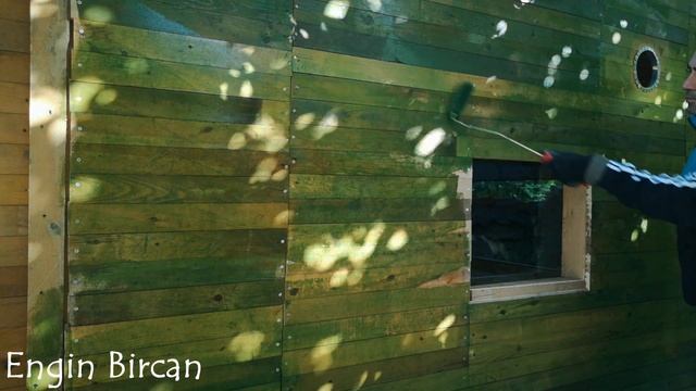 The Wooden Cabin / Wooden hut / He worked alone for 7 days and built a wooden house / Shed (Part 3) смотреть онлайн