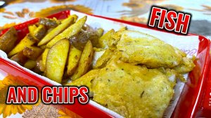 Fish and Chips традиционное английское блюдо ... просто и очень вкусно!!!