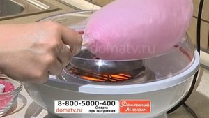 Как приготовить сахарную вату в домашних условиях? Аппарат для приготовления сладкой ваты. domatv.r