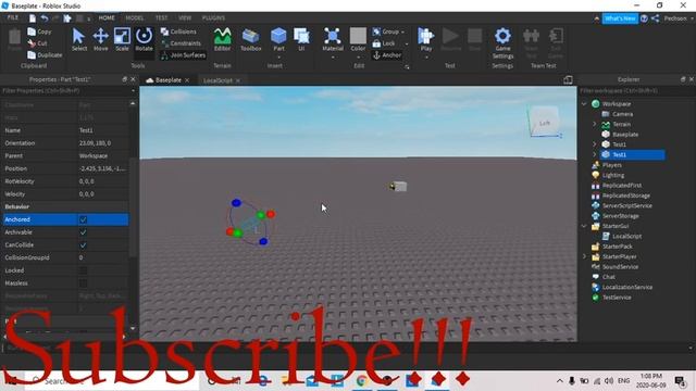 How To Make A Cutscene In Roblox Studio {STORY GAME PART 2} смотреть онлайн