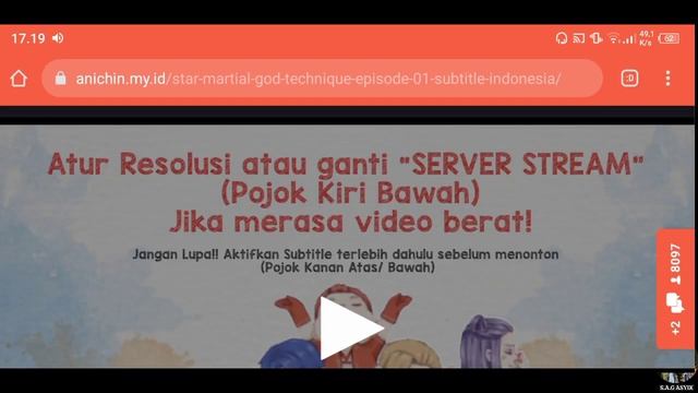 tempat nonton anime star martial god technique sub indo смотреть онлайн