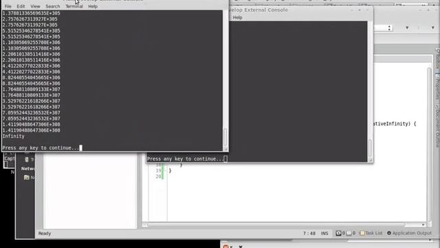 C# double Max vaule before infinity смотреть онлайн