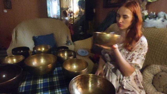 Звукотерапия - Поющие Чаши. Решить любую ситуацию, выход из замкнутого круга. смотреть онлайн