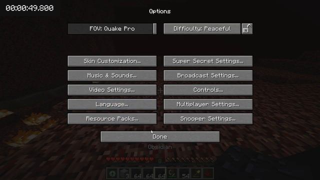 Minecraft Java Release Any% PSSP in 2:46 (1.8) смотреть онлайн