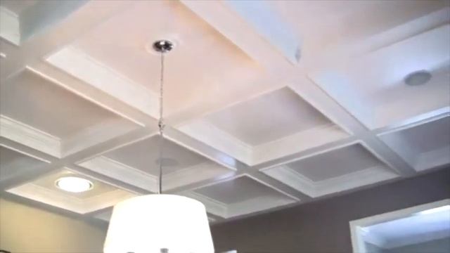 Coffered Ceilings - Easy DIY Coffered Ceilings For ONLY $1,500 смотреть онлайн