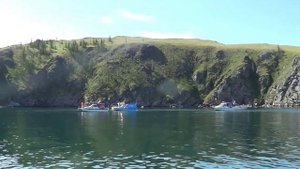 Озеро Байкал. На катере по островам Байкала