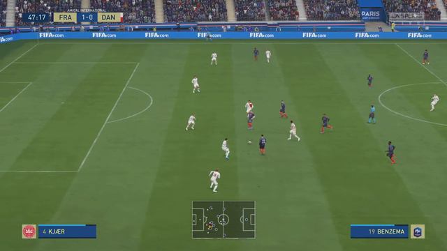 FIFA 22 France Danemark смотреть онлайн