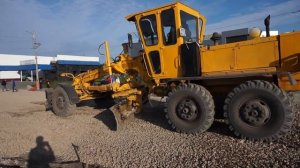 Грейдер ДЗ-180. Звук А-01.