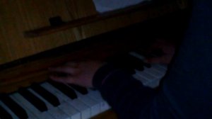 Песня,, Осколки льда " на пианино!!!