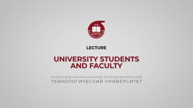 University Students and Faculty