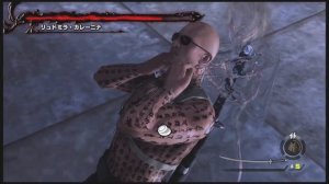 Ballbusting in game Devil's Third リュドミラ戦