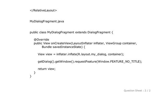 Android : How to change the background color around a DialogFragment? смотреть онлайн