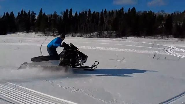 Катание на YAMAHA Nitro Турбированная 2016 смотреть онлайн