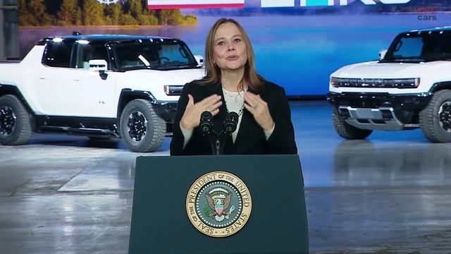 President Joe Biden Electric Hummer EV Test Drive and Launch Control смотреть онлайн