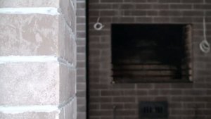 Утепление базальтовой минеральной ватой зоны барбекю, облицовка клинкерной плиткой