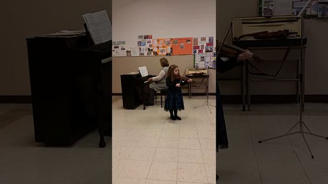 Julia Perekhozhuk. Kravchuk Concerto. 5 y.o. 1/8 violin