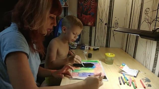 #гравюра#краски#творчествосдетьми#семья#дом#КАК СДЕЛАТЬ ГРАВЮРУ ДОМА/ТВОРЧЕСТВО С ДЕТЬМИ