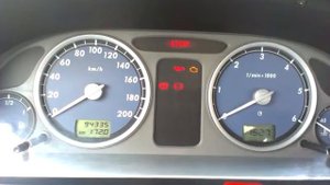 запуск Волги 31105 Крайслер на "горячую"