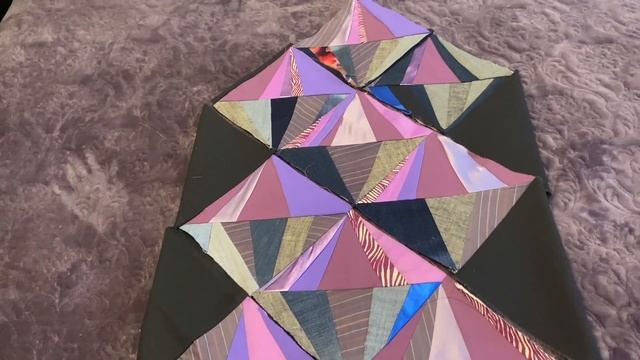 ПЭЧВОРК БЛОК КРИСТАЛЛЫ ЛОСКУТНОЕ ШИТЬЕ