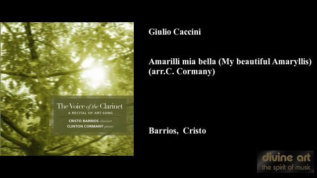Giulio Caccini, Amarilli mia bella (My beautiful Amaryllis) (arr. C. Cormany) смотреть онлайн