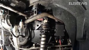 Защита патрубков охлаждения на квадроцикле ЦФ мото Х8