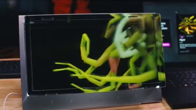 Голографический дисплей с 3D эффектом обзор Holographic display with 3D effect overview