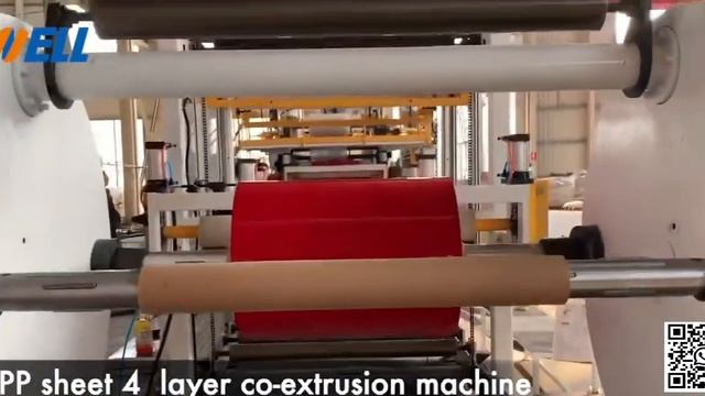 800 kg/h Thermoforming PP Sheet Extrusion Machine Jwell Machinery