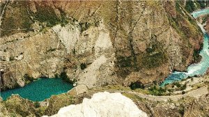 Чиркейское водохранилище в Дагестане