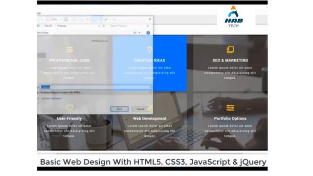 How to use HTML5 tags for content like heading ,paragraph , image, list etc.? HAB TECH |web design