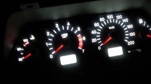 Пересвет приборки Ваз 2115