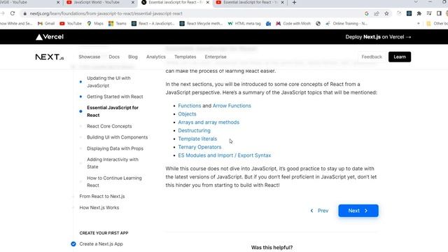 Essential JavaScript for React || #javascript #react