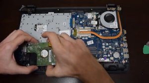 Disassembling laptop HP 250 G4 part1