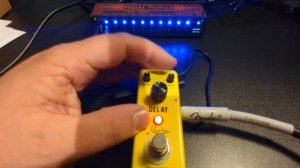 Rowin Music Guitar Pedals Mini Delay Pedal Unboxing/Review