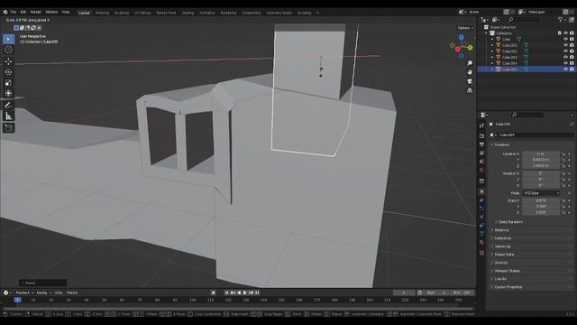 [Blender] Attack On Titan Sword Time lapse no texture смотреть онлайн