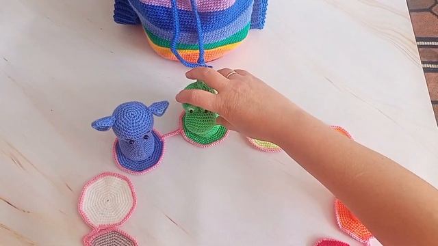 Развивающий игровой набор " Зверюшки"