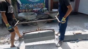 Захват для бордюров | Curbstone Clamps. Mariupol