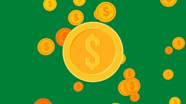 Монеты Деньги | money | футажи для видео | хромакей | зеленый фон | green screen | ФутаЖОР смотреть онлайн