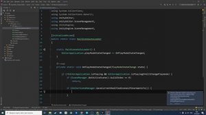 Автозагрузка первой сцены в Unity